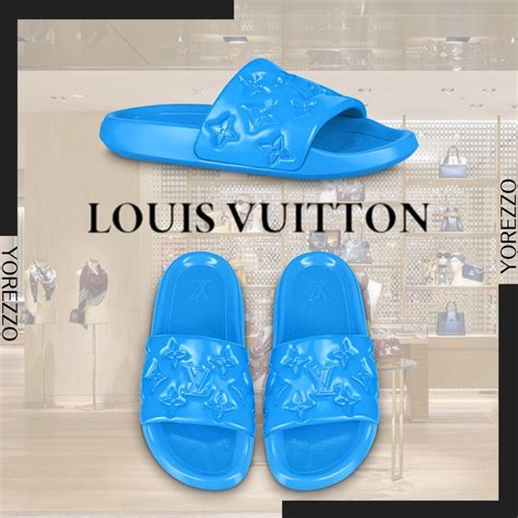 louis vuitton mule waterfront|louis vuitton waterfront mule slides.